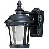 Maxim Dover DC-1 Light Outdoor Wall Lantern in Mediterranean Style-8 Inches Wide by 19.5 inches high
