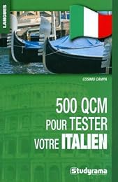 500 QCM pour tester votre italien