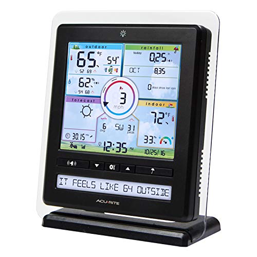 AcuRite Iris (5-in-1) Wireless Indoor/Outdoor Weather Station with Color Display for Hyperlocal Weather Conditions (01536MCBA1) - View 9