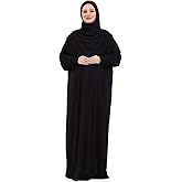 Prien Prayer Dress For Women, Cotton Muslim Abaya, Soft Hijab, Elegant Turkish Islamic Wear For Eid, Ramadan, Umrah, Hajj