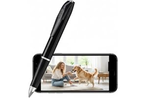 InCliick Portable Pen Mini Camera Pet Monitors 1080P Pictures Taking with 32GB MicroSD Card(No Audio)