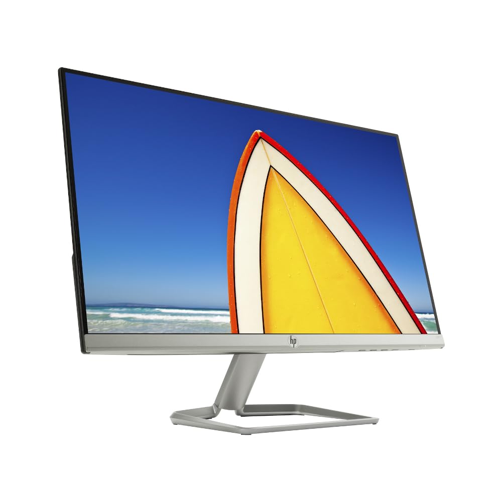 HP 24f Ultraslim Full HD Monitor (1920 x1080) 23.8 Inch (1 HDMI, 1 VGA) - Silver/Black