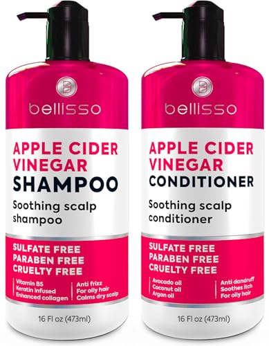 Apple Cider Vinegar Shampoo Conditioner Set