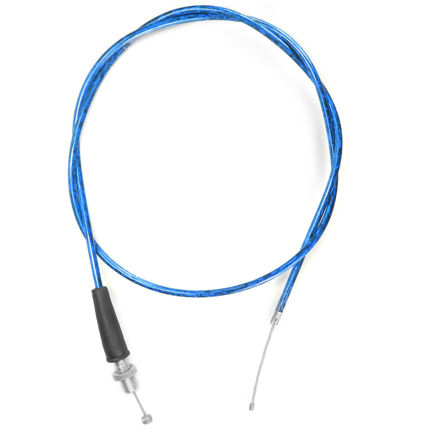 Photo 1 of HOLATO 50'' Throttle Cable for Predator 212cc 6.5hp Coleman CT100U CT200U BT200X Baja Warrior Doodlebug Db30 Mb165 Mb200 MOTOVOX MBX10 MBX11 MBX12 RT200 Mini Bike GX160 GX200 Pit Dirt Bike (Blue)