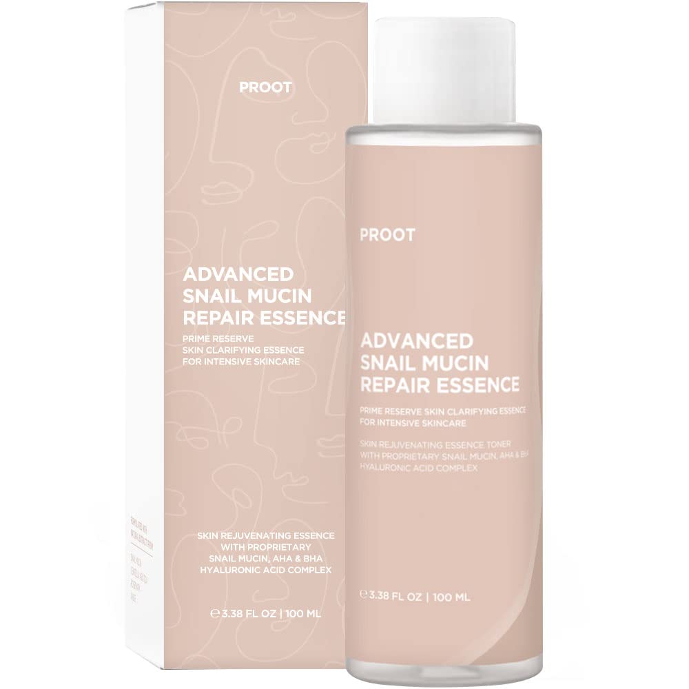 Snail Mucin Essence | Advanced Snail Mucin Essence | Korean Snail Mucin Essence Toner with 96% Snail Secretion Filtrate | Formulated with Snail Mucin, Centella Asiatica and Other Natural Ingredients