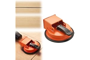 Heavy Duty Floor Gap Fixer Tool, Suction Cup Flooring Adjustment Tool for Vinyl Wood Laminate, Adjustable Gap Closer, Counter