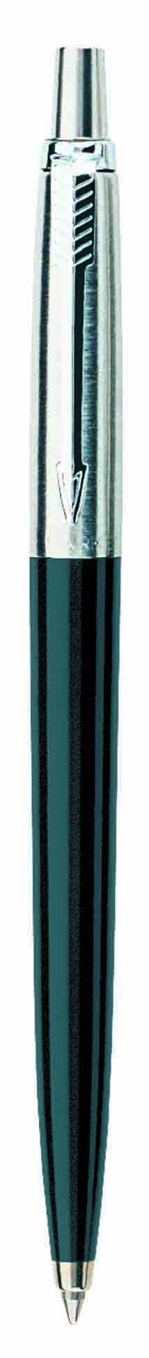 Parker Jotter Black Ballpoint Pen - Blue Ink