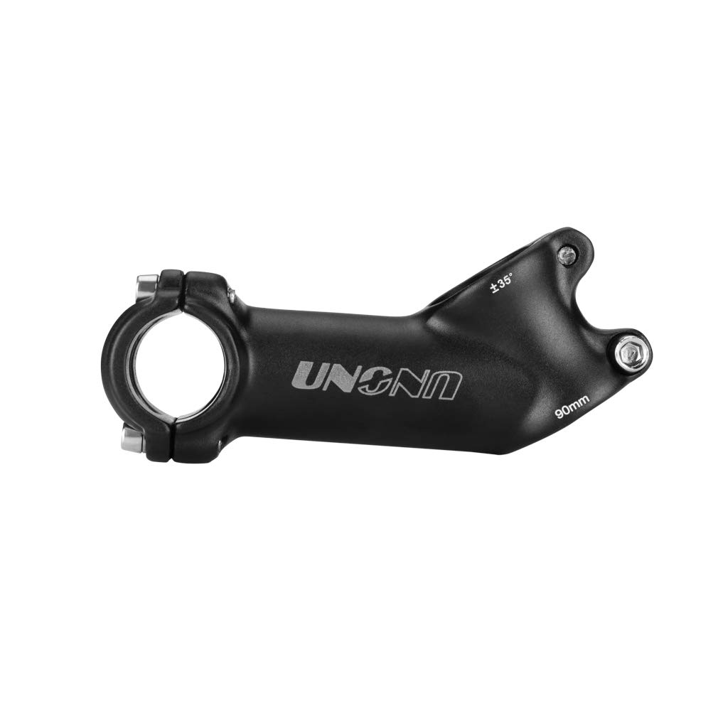 BESNIN 35 Degree Bike Stem, 31.8mm 70mm 90mm 110mm MTB Stem Mountain Bike Handlebar Stem for Bicycle, Road Bike, MTB, BMX, Cycling (35°, 31.8×90mm)
