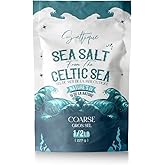 Saltique 1/2lb French Sea Salt Coarse - 100% Natural and Unrefined. Hand-Harvested Mineral Sea Salt (1/2lb Coarse)
