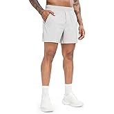 HeyNuts Infinite Men's Linerless Shorts 5", Athletic Running Workout Sports Quick Dry Lightweight with Pockets