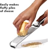 OXO Steel Grater Stainless Steel with Handle and Cover view 3