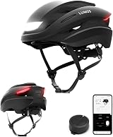 Lumos Ultra Smart Bike Helmet with Front Back LED Lights Turn Signals view 1