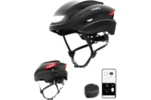 Lumos Ultra Smart Bike Helmet | Customizable Front and Back LED Lights with Turn Signals | Road Bicycle Helmets for Adults: Men, Women