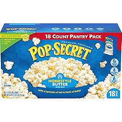 Pop Secret Microwave Popcorn, Homestyle Butter