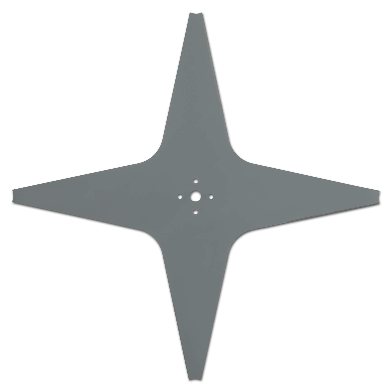 ARNOLD AR8 Mowing Blade Suitable for Alpina, Ambrogio, Lawn Bott, Lizard, Stiga and Wiper Robots 290 mm / 4 Cutting Edges/Straight 1111-S6-0033 Grey