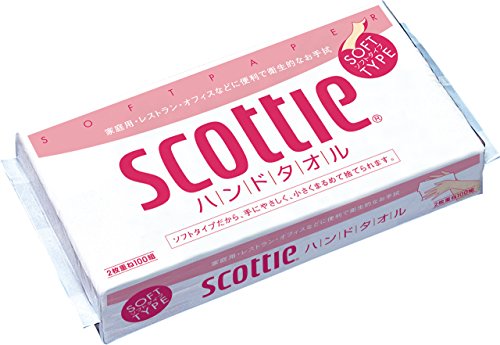 スコッティ ハンドタオル 200枚(100組)×4個商品画像