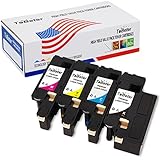 ToBeter Compatible Toner Cartridge Replacement for Xerox WorkCentre 6027NI, Xerox Phaser 6022/NI (1 Black, 1 Cyan, 1 Magenta, 1 Yellow)