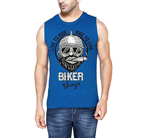 hotfits men's cotton sleeveless t-shirt