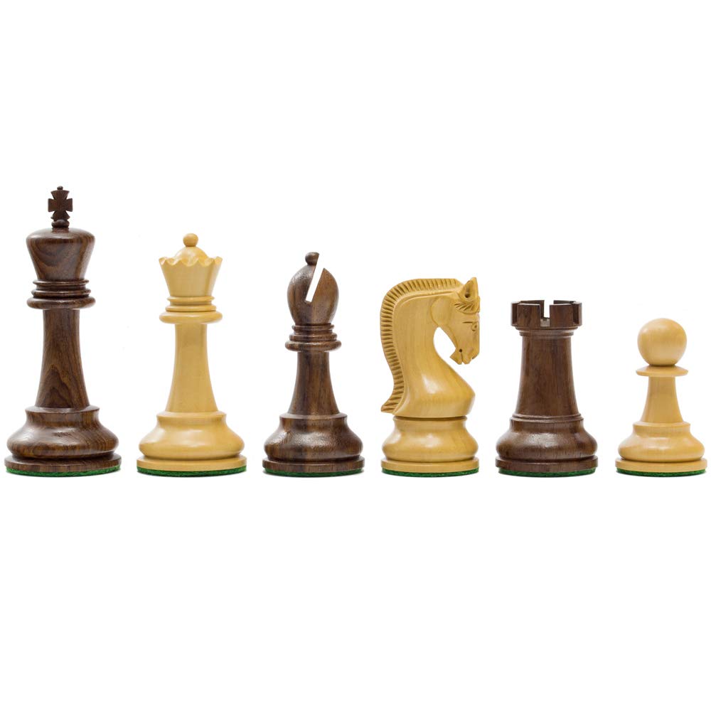 Leningrad Series Sheesham Chess Men 4 inch