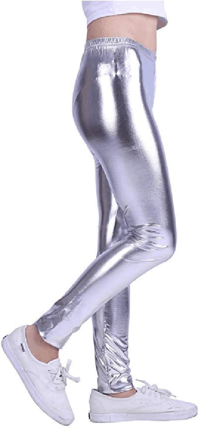 baby girl faux leather leggings