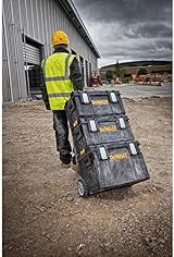 DEWALT TOUGHSYSTEM Wheeled Toolbox IP65 Water Dust Seal 50kg Load view 5