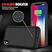 Battery Case for iPhone X/Xs, Feob 5200mAh Rechargeable Portable Power Charging Case for iPhone X/Xs(5.8 inch) Extended Battery Pack Protective Charger Case Ultra Thin (Black)