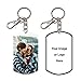 Pearl Pix Custom Key Chain, Personalized Photo Key Chain, 1.8