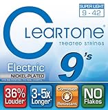 Cleartone Electric .009-.042 Super Light Strings