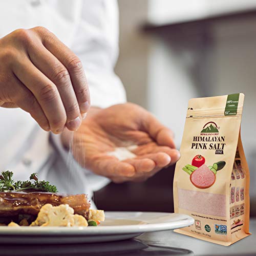 Himalayan Chef Pink Himalayan Salt, Fine Grain - 1 lbs (1 Pound Bag) - Image 8