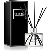 COCODOR Signature Reed Diffuser Set/Black Cherry / 6.7oz /1 Pack/Home Fragrance Diffuser, Oil Scent Diffuser for Bathroom Shelf Decor