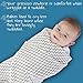 MoM-me 100% Cotton Muslin Baby Blanket - Swaddle Blankets - 3 per Package for Boys and Girls. Large Size 47inch x 47inch Nursing Cover, Car Seat Cover, Shower Gift. Giraffe - White - Chevron Designs