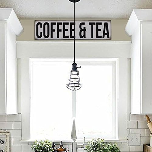 Coffee & Tea Sign :. Farmhouse :. Rustic Wood Sign :. Farmhouse sign :. Kitchen Decor :. Vintage Farm Sign :. Shabby Chic :. Subway Art :. Home Decor :. Reproduction Old Sign by My Vintage Farmhouse