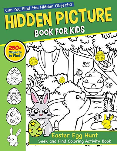 Hidden Picture Book for Kids: A Dinosaur Seek and Find Coloring ...