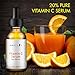 Aprilis 20% Vitamin C Serum with Hyaluronic Acid & Vitamin E, Organic Anti-Aging & Anti-Wrinkle Facial Serum, Dark Circle, Fine Line & Sun Damage Corrector, Restoring & Boost Collagen, 1 fl. oz.