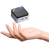 GMKtec Mini PC Preinstalled Windows 11 Pro Intel N5105, 8GB RAM 128GB Hard Drive Desktop Mini Computer, Micro Computer with D