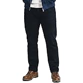 Blukraf Fleece Lined Jeans for Men with Black Stretch Denim in Winter Warm Pants and Baggy Jeans Mens Flannel Lined Jeans