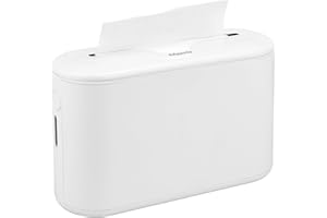 DUTYWORKS Multifold Paper Towel Dispenser Countertop, Commercial Hand Towel Dispenser for Bathroom Kitchen Home, Trifold/C Fold/Z Fold Napkin Dispenser, Abs Plastic - Non-Slip, White