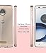 Moto Z Force Case, Moto Z Force Droid Case, Style4U Scratch Resistant Shock Absorbent Slim Transparent Clear Back TPU Bumper Case for Motorola Moto Z Force with 1 Ring Holder Kickstand (Rose Gold)