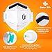 Disposable Dust Masks for face - NIOSH Certified - Safety N95 Respirator Mask with breathing valve (15 pack) | Multi-Layer Protection (VALVE)