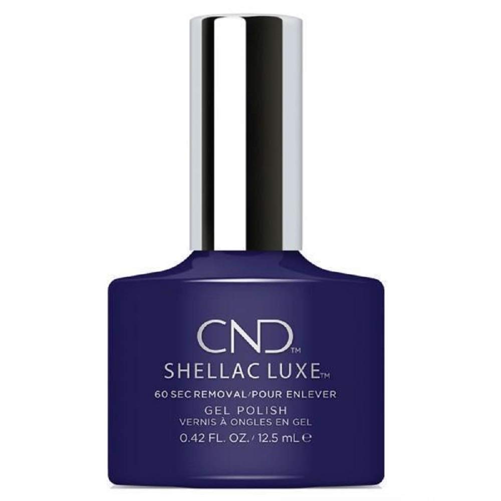 CND SHELLAC LUXE Nail Polish, Eternal Midnight