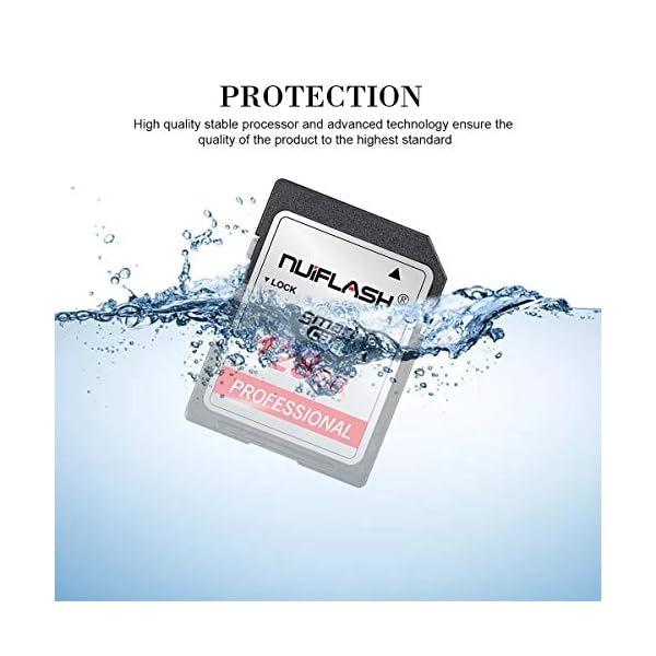 SD Card 128GB Memory Card Fast Speed Flash Memory Card Class 10 for Camera and Other SD Card Compatible Devices(128GB) – Bild 8