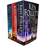 Ken Follett Century Trilogy War Stories Collection 3 Books Set (Fall of Giants, Winter of the World , Edge of Eternity)