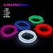 ZITRADES EL Wire Portable Neon Light for Parties, Halloween DIY Decoration (3m 9ft,Red)