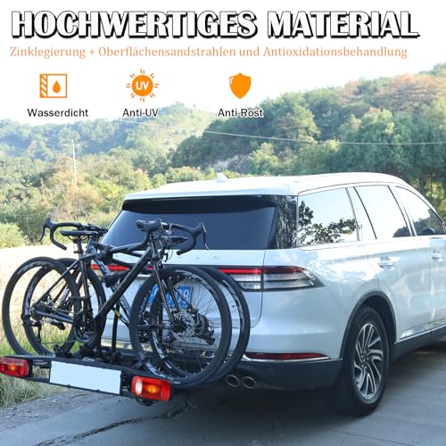 Sorlpv Frame holder for bicycle carriers, 32 cm length, universal short bicycle frame holder, lockable, frame holder for frame diameter of the bicycle: diameter 3-6 cm
