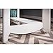 Aero Writing Desk in Pure White