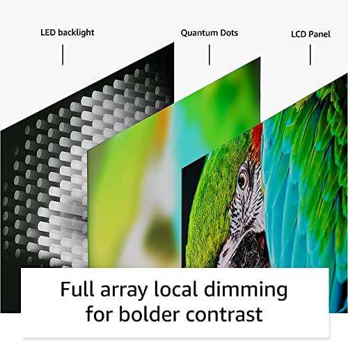 Amazon Fire TV 65" Omni QLED Series 4K UHD smart TV + 4Year Protection