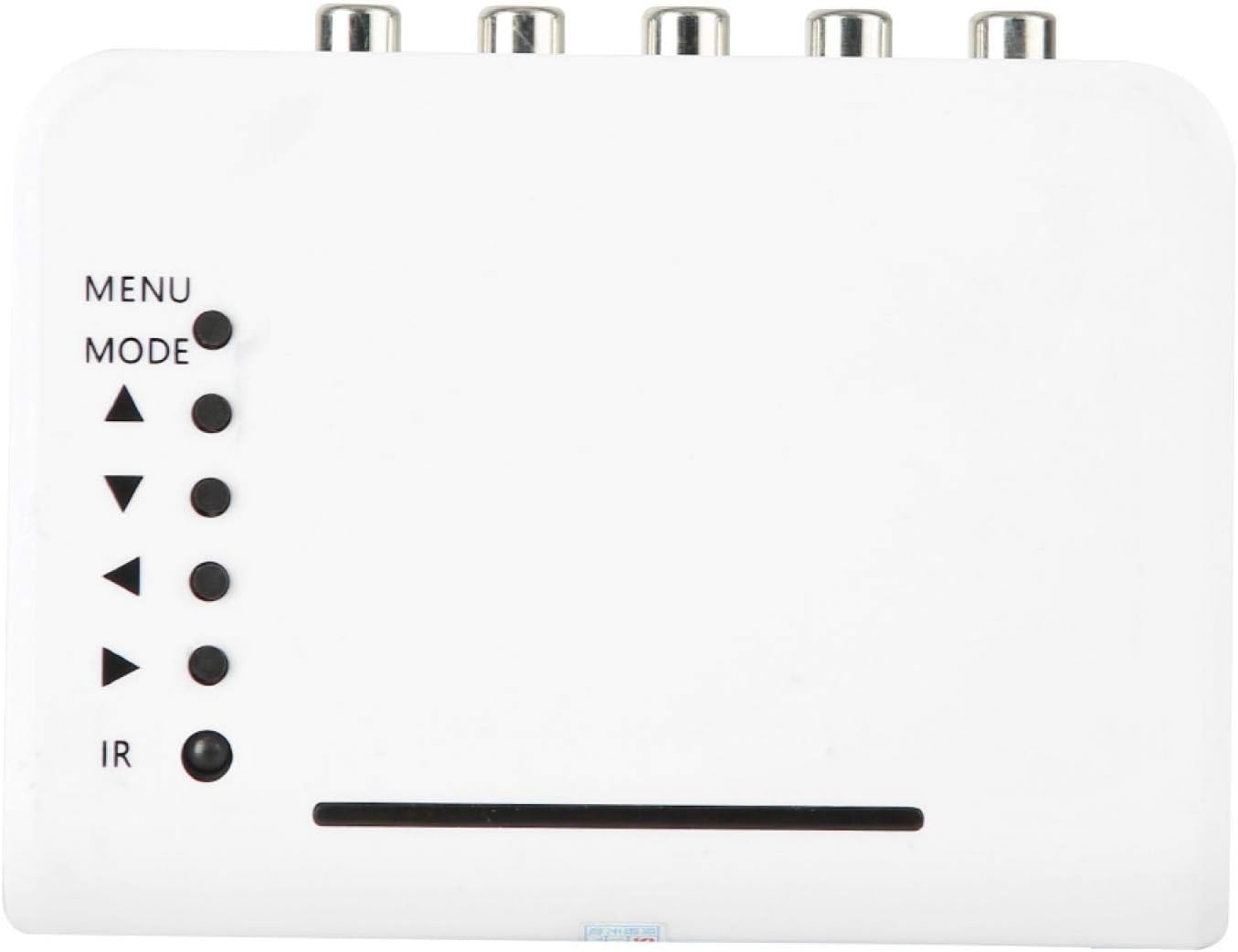 Video Splitter,4 Channel Screen Splitter,4 Channel Video Processor,CCTV Camera Monitoring Splitter with Bnc Adapter,with Power Off Memory Function…