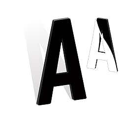 12 Inch Self Adhesive House Numbers, Acrylic Modern