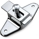 Harris Hardware TP5050 Slide Latch 3-1/2" Center to Center Die Cast, Silver