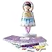 Toyish educational STEM toys for creative kids and kids at heart. Customizable magnetic toy for learning and building. For 4 year olds and older. Flamenco Dancer Toy Kit.